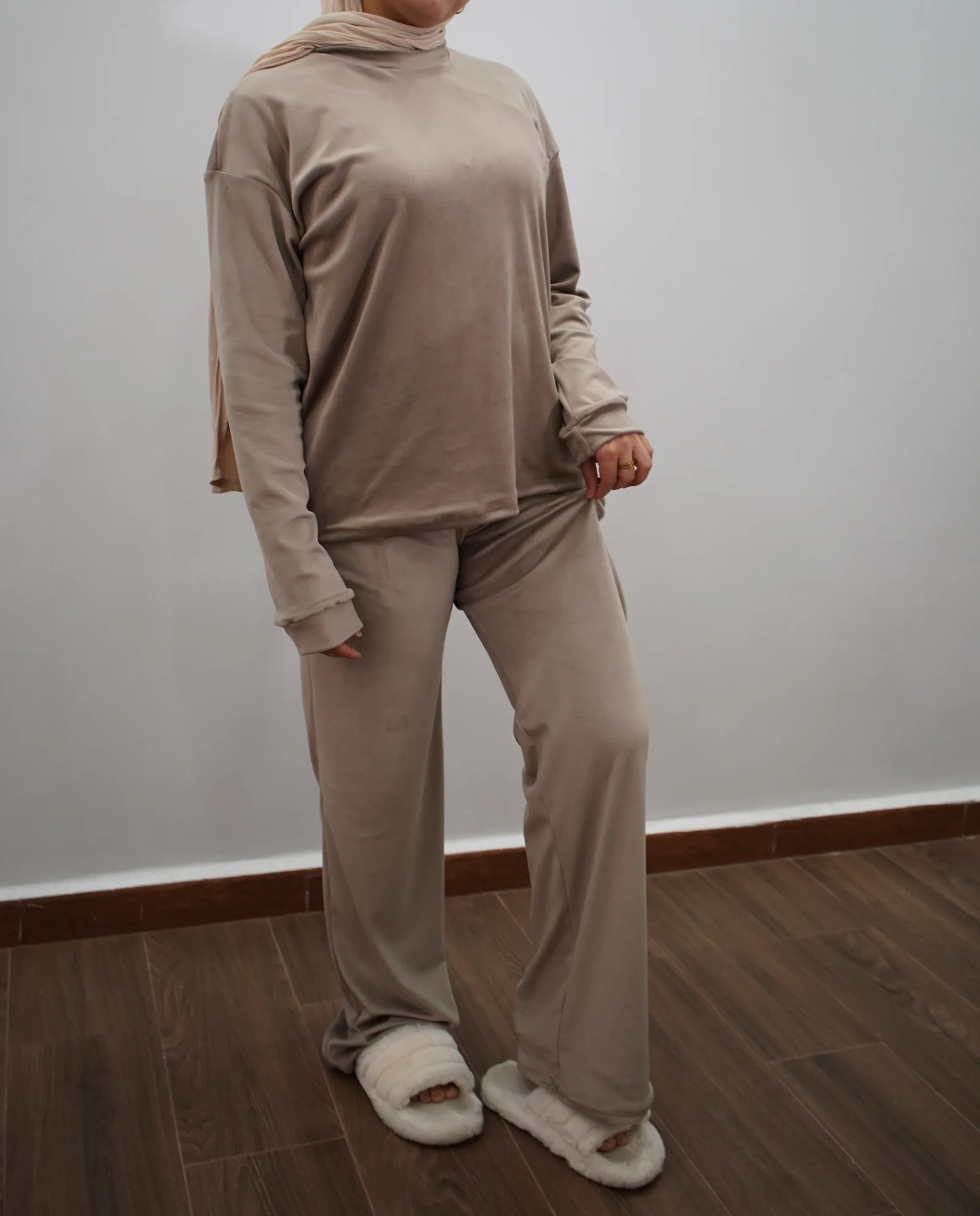 Pyjama Cocon - Taille: M =38-40 | Couleur: Taupe