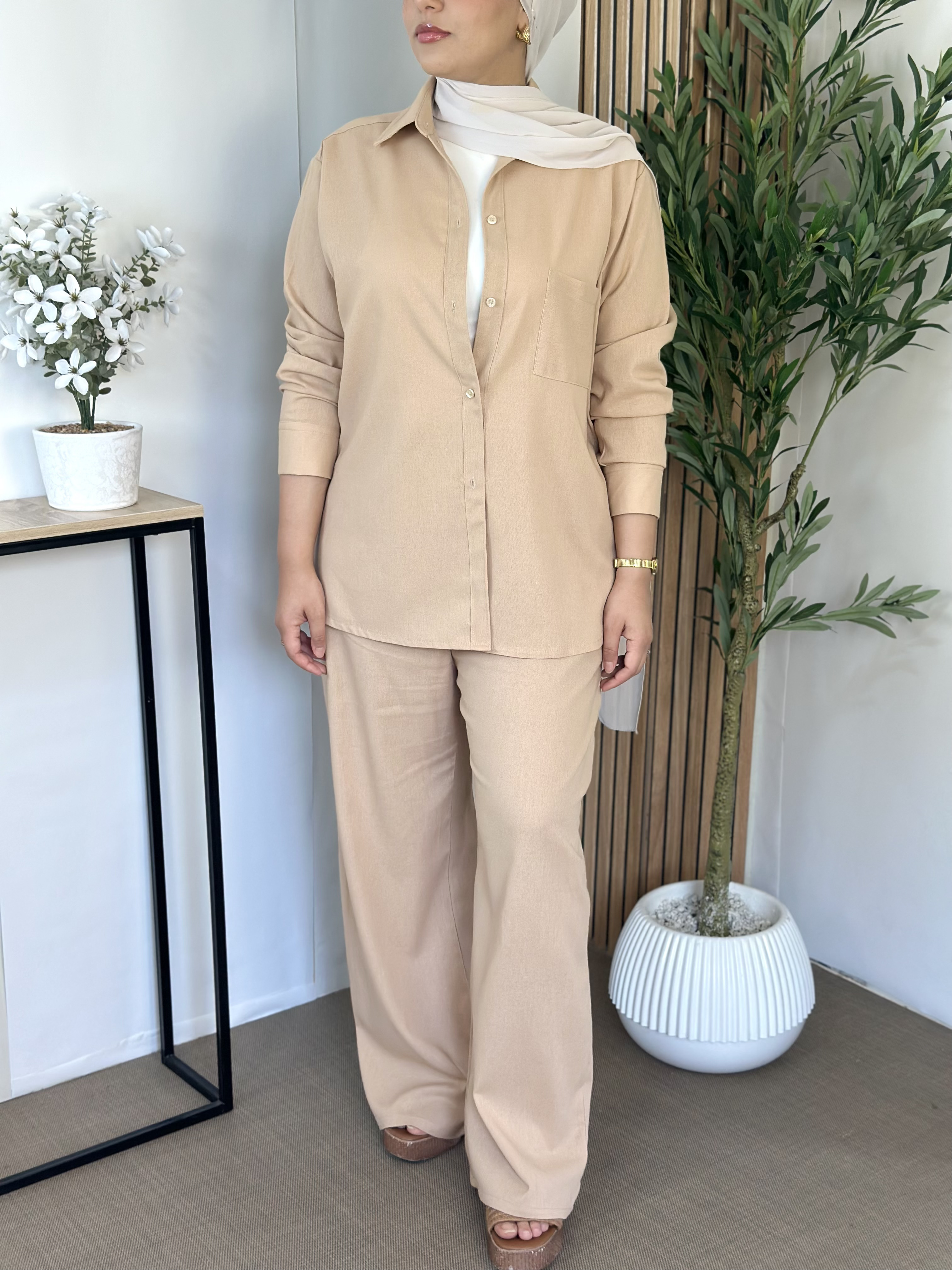 Ensemble chemise basique