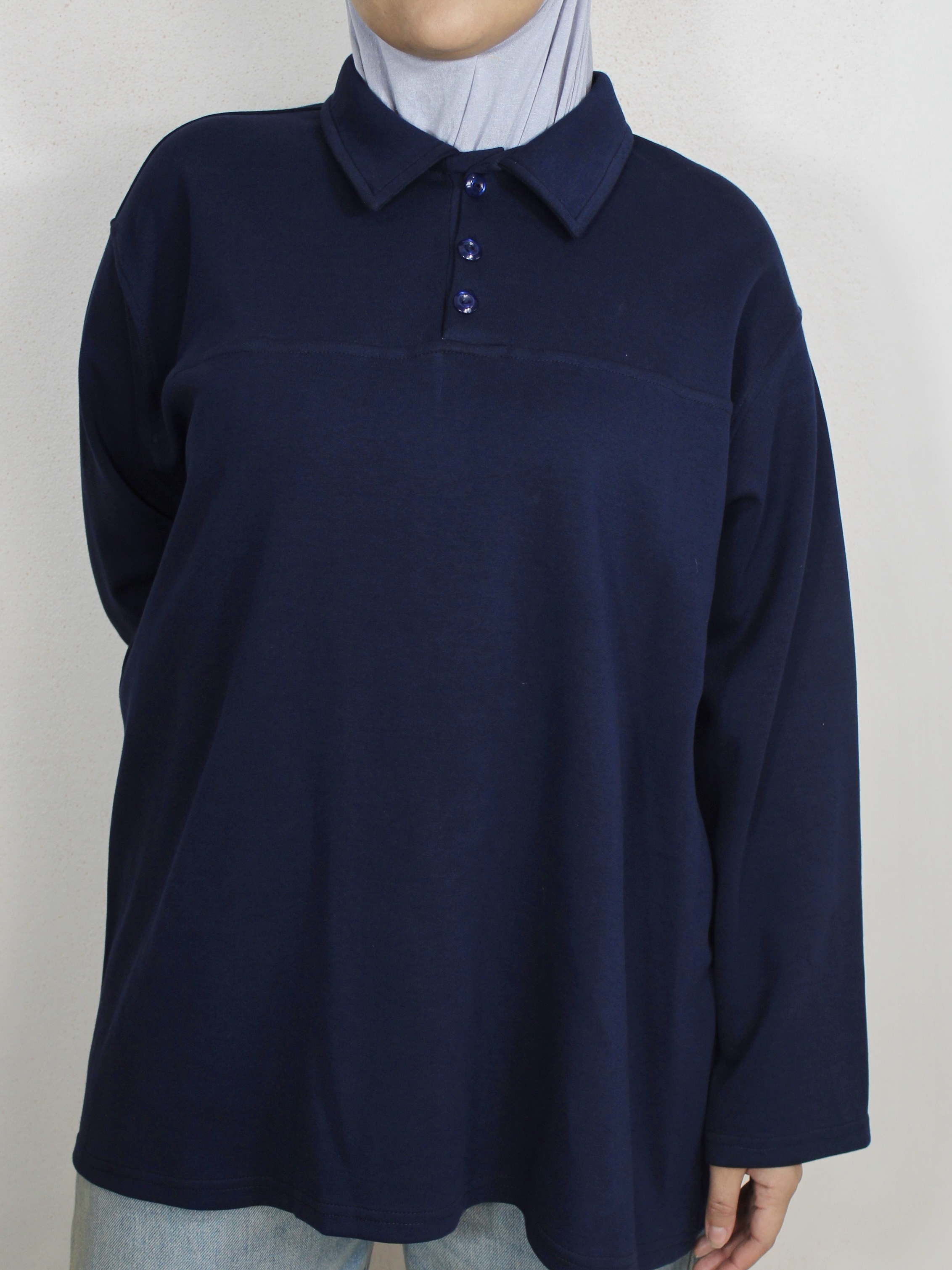 Polo modeste à boutons 