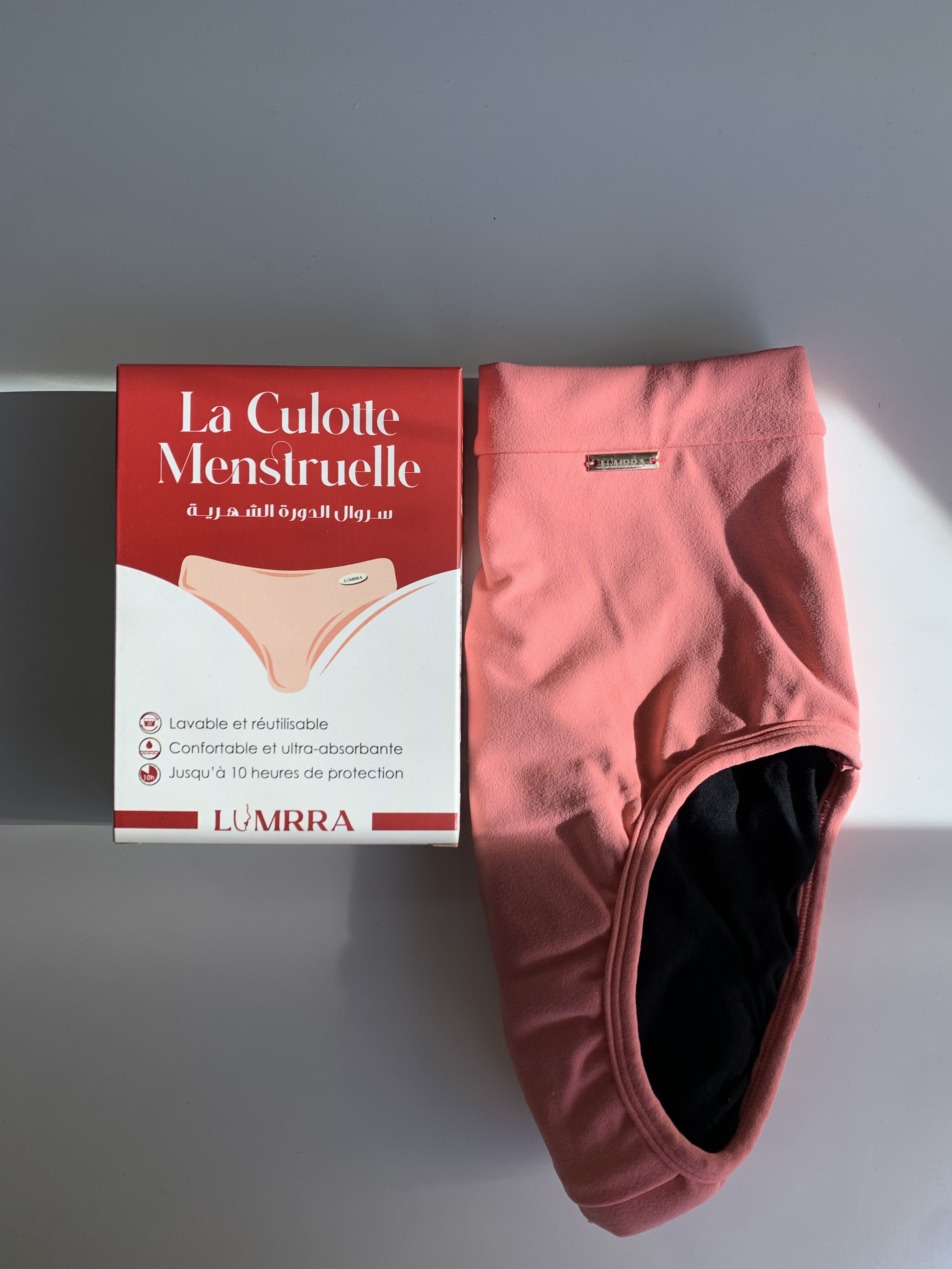 Culotte menstruelle ado – XS & S - Taille: XS | Couleur: Rose 