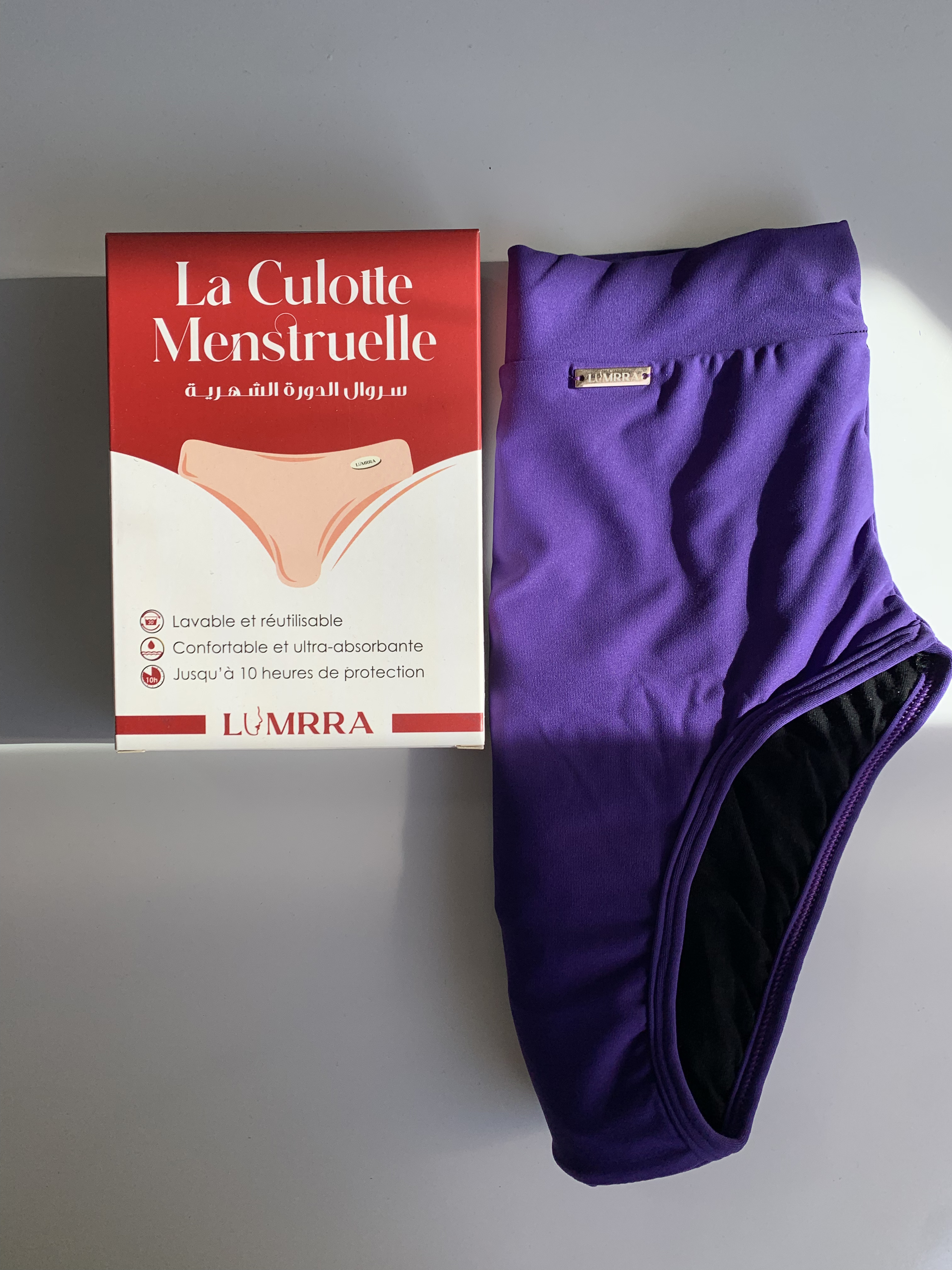 Culotte menstruelle ado – XS & S - Taille: XS | Couleur: Violet